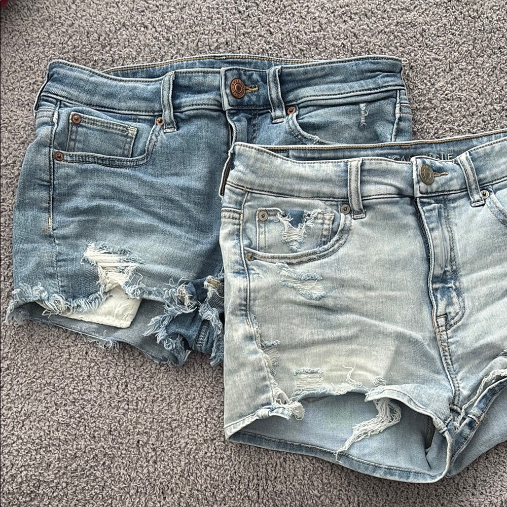 Bundle of American Eagle Denim Shorts Size 6